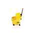 Rubbermaid WaveBrake Side-Press Bucket and Wringer 7580-88, Yellow